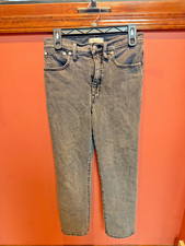 Madewell The Perfect Vintage Jean Charcoal Wash High Rise Denim Women Size 28