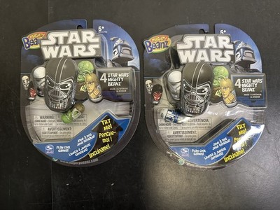 (2) 2010 Spin Master Star Wars Mighty Beanz 4-Pack