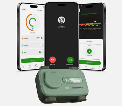 Pet Phone   Smart GPS Pet Tracker with Real-Time Location, Two-Way Communication