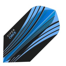 Viper V-100 Flights Oryx Slim Blue/Black Dart Flights