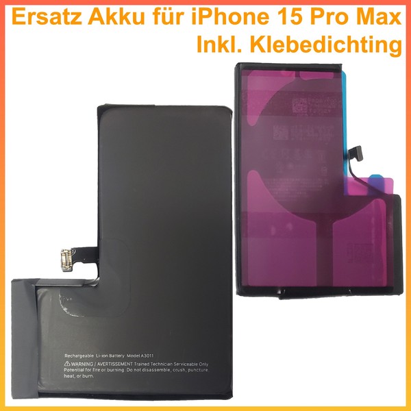 Akku FüR Iphone 15 Pro Batterie Ersatz Battery Ersetzt A3011 3342 Mah-image