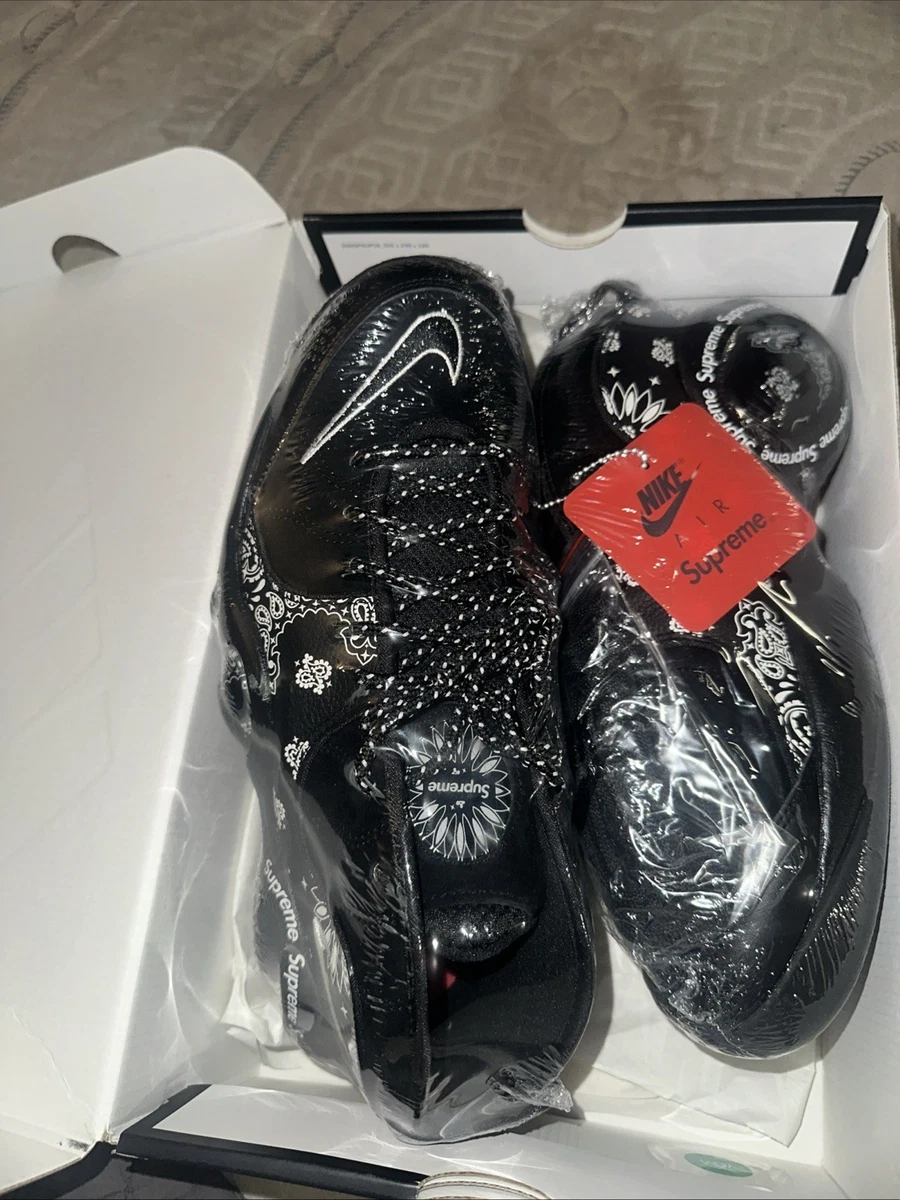 Nike Supreme x Air Zoom Flight 95 SP Black for Sale | Authenticity