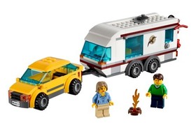 LEGO City: Car & Caravan (4435)|Retired|Open Box|Complete Set