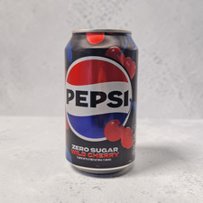 2024 Black Wild Cherry Pepsi Zero bottom emptied #476