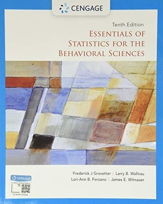 Essentials of Statistics for the Behavioral Sciences (MindTap ...