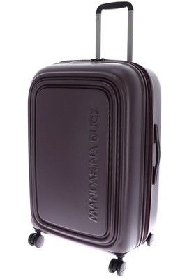 MANDARINA DUCK Logoduck + Trolley M Trolley Choco Ice dunkelviolett Neu