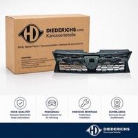 KÜHlergitter Diederichs 4560140 FÜR Dacia KÜHlergrill Frontgrill