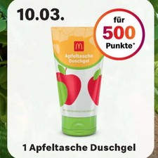 Mc Donalds 1  x Duschgel  Apfeltasche NEU OVP