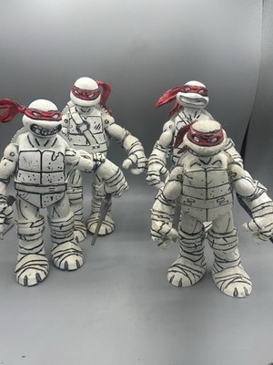 TMNT Custom Painted Lot Of Teenage Mutant Ninja Turtles 10 Inch