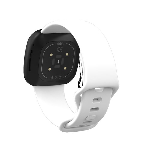 Für Fitbit Versa 3 4 Sense 2 Sport Silikon Uhrenarmband Handgelenk Gürtel > - Bild 13 von 26