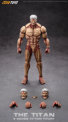 COSER TOYS AD-003 Eren Jaeger Attack on Titan 1/12 Head Body Action Figure  2024