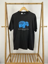 VTG William the Faience Hippopotamus Metropolitan Museum NY Art T-Shirt Sz L  