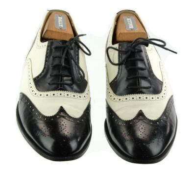 VINTAGE Spectator BRAGANO for COLE HAAN Wingtip Oxford Dress Shoes 8 D ITALY VINTAGE Spectator BRAGANO for COLE HAAN Wingtip Oxford Dress  main image 2