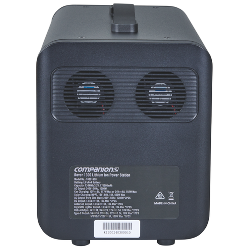 Companion Rover 1300 Lithium Ion Power Station - Picture 3 of 10