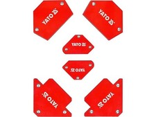 Schwei&szlig;magnet Schwei&szlig;winkel Magnet Set 6tlg. Magnetwinkel Haftkraft 4,5kg 11,5kg