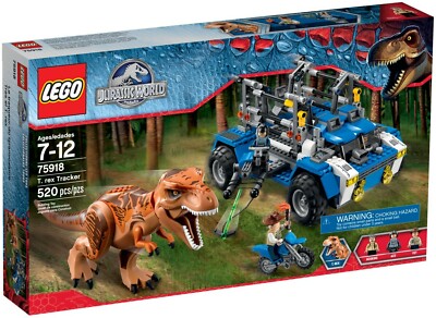 LEGO 75918 Jurassic World Tyrannosaurus T Rex Tracker Neu Versiegelt Auslaufmodell 