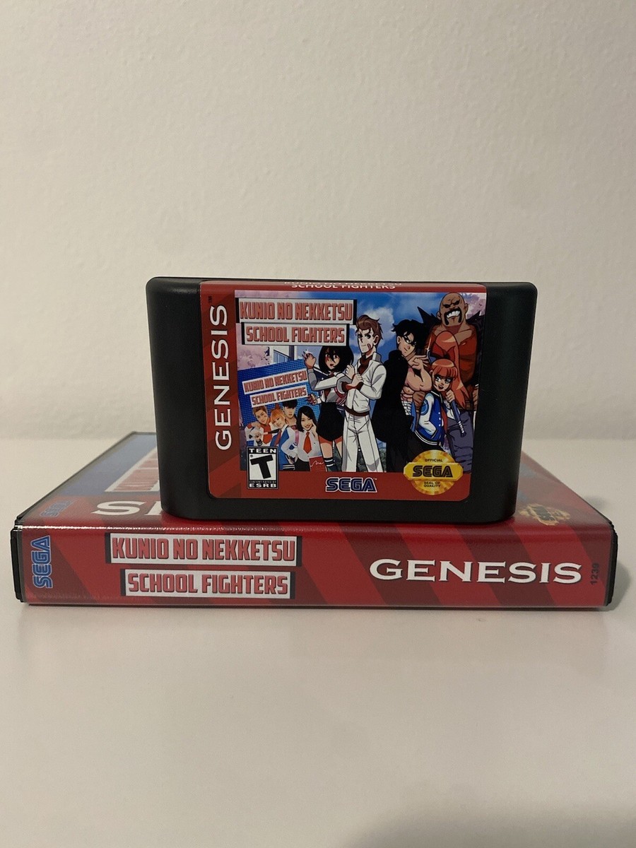 虜 2nd edition Kunio No Nekketsu School Fighters (Sega Genesis) | eBay