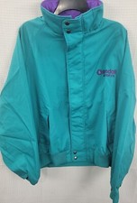 Vtg NOS Swingster Jacket Teal/Purple Size XL Embroidered Kendall Motor Oil USA