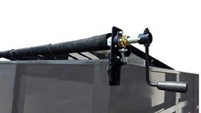 Landscape Pull Tarp Kit Manual Hand Crank System Complete With 8' x 18' Tarp
