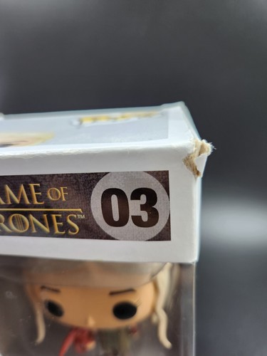 Funko Pop- Game of Thrones Daenerys Targaryen 03 Error Print Red Dragon - Picture 6 of 9