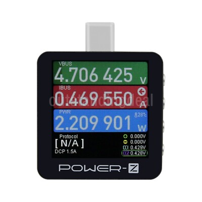 Power-Z KM003C ポータブル USBテスター Amazon.co.jp: Chsy Power-Z KM003C ポータブル USB-C 急速充電