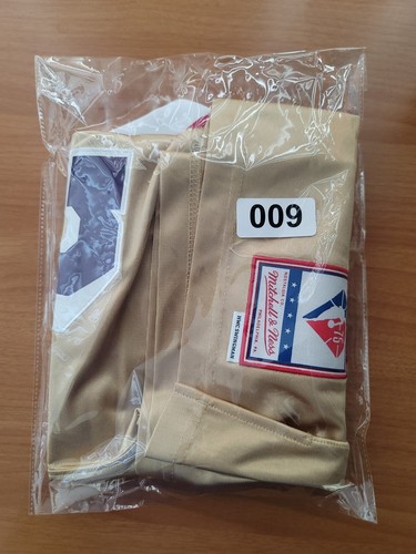 Mitchell Ness Magic Johnson Los Angeles Lakers Jersey Mens S NBA 75th Gold $175 - Picture 14 of 15