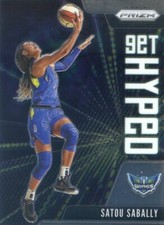 2021 Panini WNBA Prizm SATOU SABALLY #14 GET HYPED INSERT WINGS