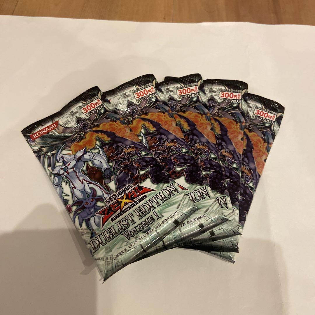 Yu-Gi-Oh Zeal Duelist Edition Volume 1 card game Unopened 10 Yu-Gi-Oh Zeal Duelist Edition Volume 1 card game Unopened 10