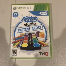 uDraw Studio Instant Artist Xbox 360 Brand New Sealed