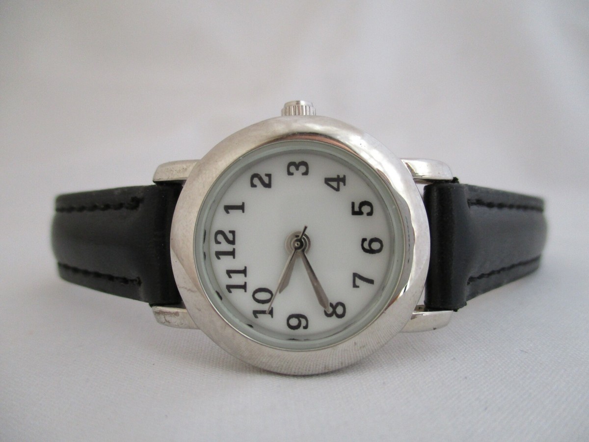 Women's Black Buckle Band Analog Watch Quartz | eBay