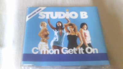 STUDIO B - C'MON GET IT ON - 7 MIX HOUSE CD SINGLE