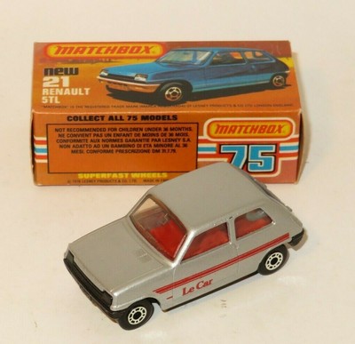 renault 5 matchbox