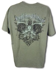 Mens NWT Mossy Oak Relentless Obsession Tee S/S T-Shirt Military Green Size XL
