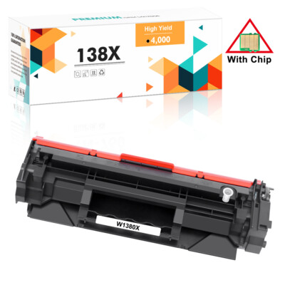 WITH CHIP W1380X 138X Toner Cartridge For HP LaserJet Pro 3001dw 3001fdw 3101fdw