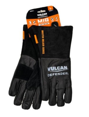 BRAND NEW VULCAN DEFENDER Professional MIG Welding Gloves Large SALE !!!!! 