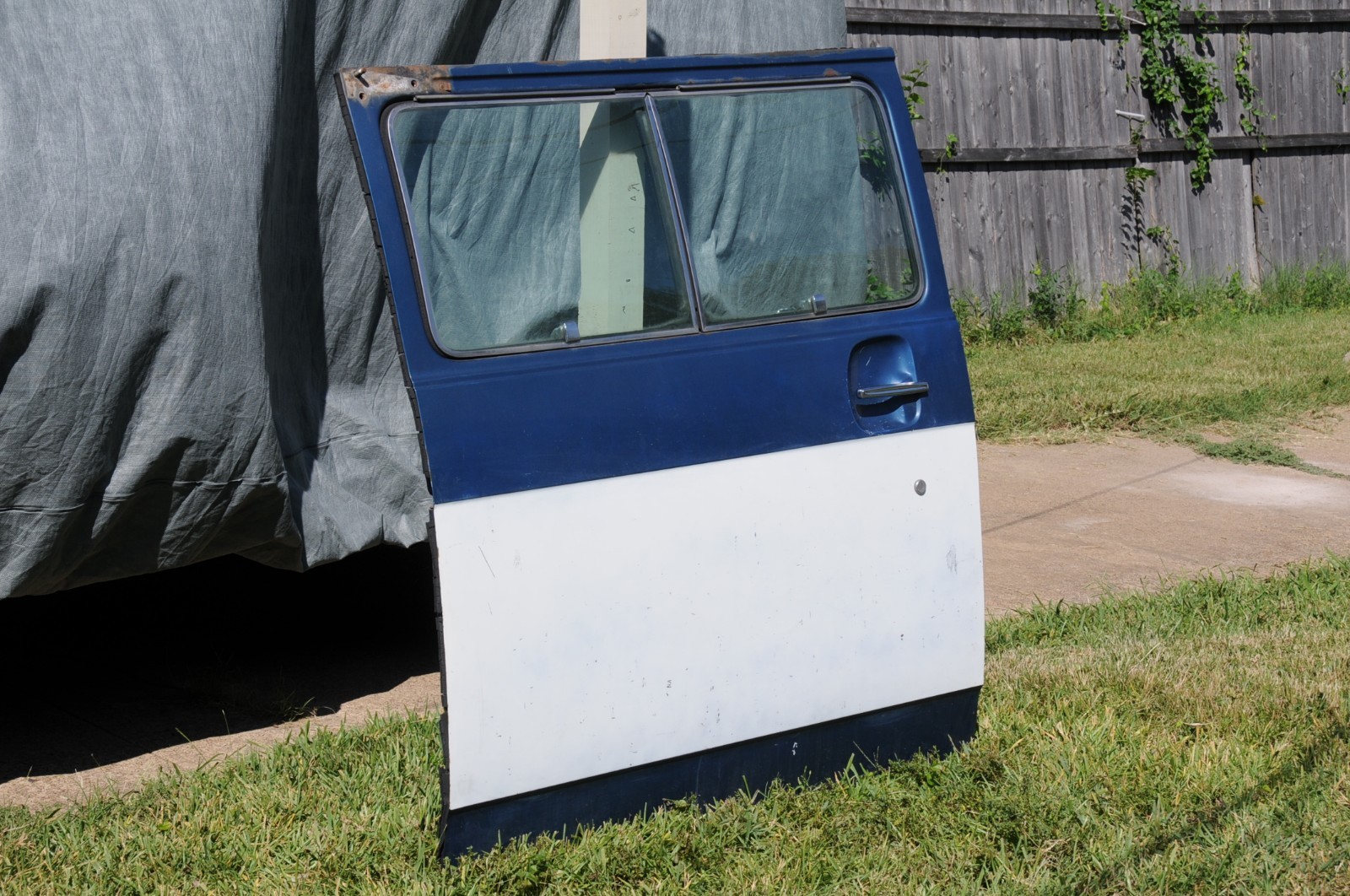 Vintage Van Sliding Door G10 G20 G30 7176 Dual Pop Out Window Chevy