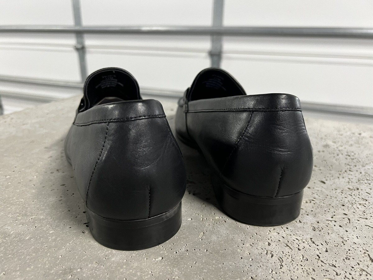 Vince Camuto Axyl Black Leather Bit Loafer Mens Sz 11 M New  display picture 2