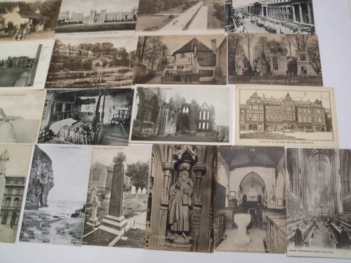 UK. UNITED KINGDOM 50+ BW POSTCARD LOT 1920's+ PEOPLE HISTORIC SITES LOCALS #114 - Bild 7 von 13