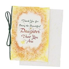 Daughter Card  Birthday, Just Because, Graduation, Holiday, or Any Occasion