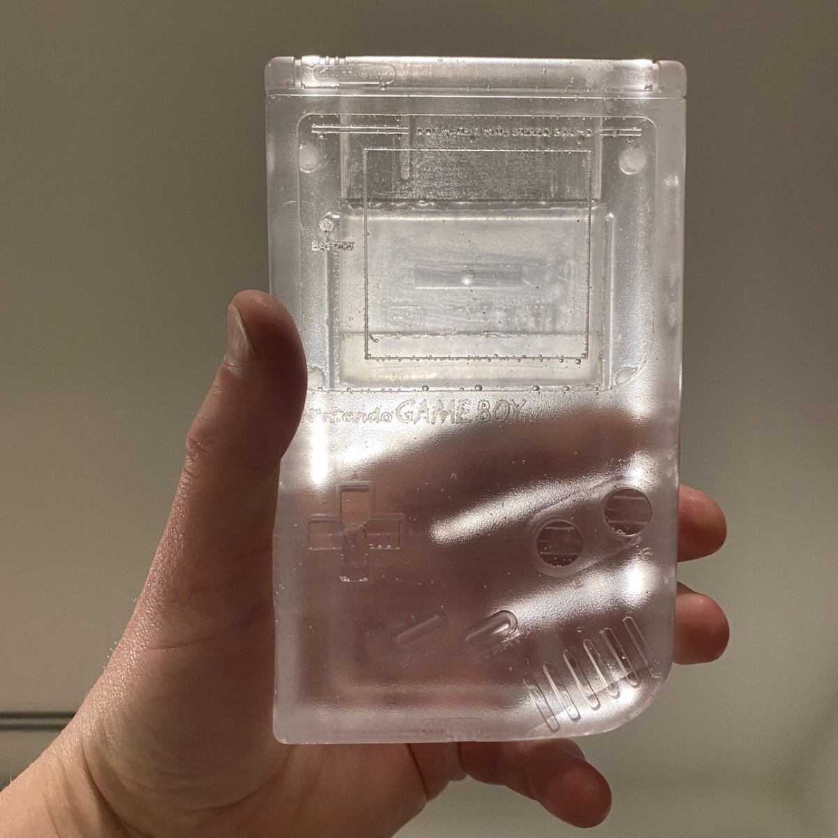 クリスタルレリック 002 Game Boy ダニエルアーシャム Daniel Arsham CRYSTAL RELIC 002 Game Boy Nintendo Crystal
