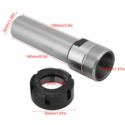 C32-ER32-100L Fräsen CNC Spannzange Futter Halter für Einsetzbar Fräsmaschinen