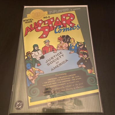 DCMILLENNIUM EDITION: All-Star Comics 3  2000  Justice Society of America Foil