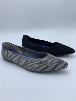 Rothys The Point Camo Black Right Shoe Only Amputee Bundle