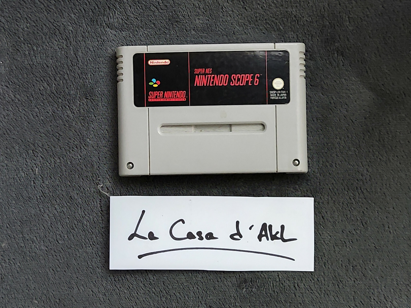 Nintendo Scope 6 sur Super Nintendo SNES - loose FAH TBE