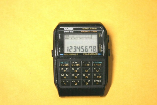 Casio Data Bank Dbc 610 Module 676 Japan For Sale Online Ebay