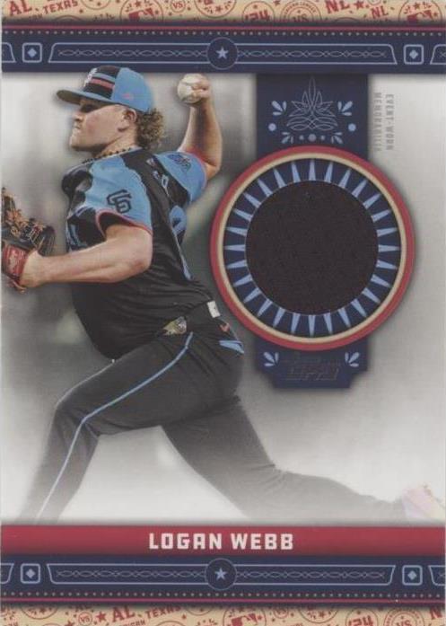 2024 Topps Update Series - Logan Webb #ASR-LW - 1 of 1