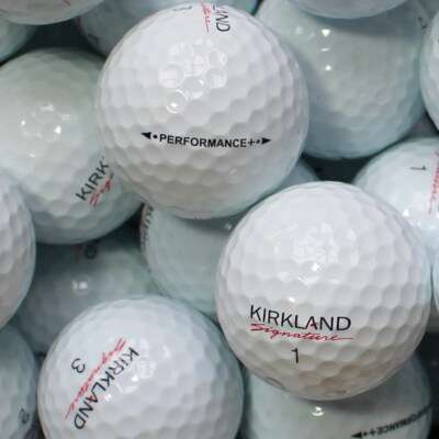 100 Golfbälle Kirkland Signature Performance+ Plus AAA/AAAA Lakeballs Qualität