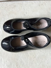 Dance Shoes Size 10.5 Little Kid Tap Mary Jane Capezio Loop Strap