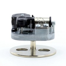 18 Tone Musical Movement Wind Up Mechanism Music Box Parts DIY rotating Base