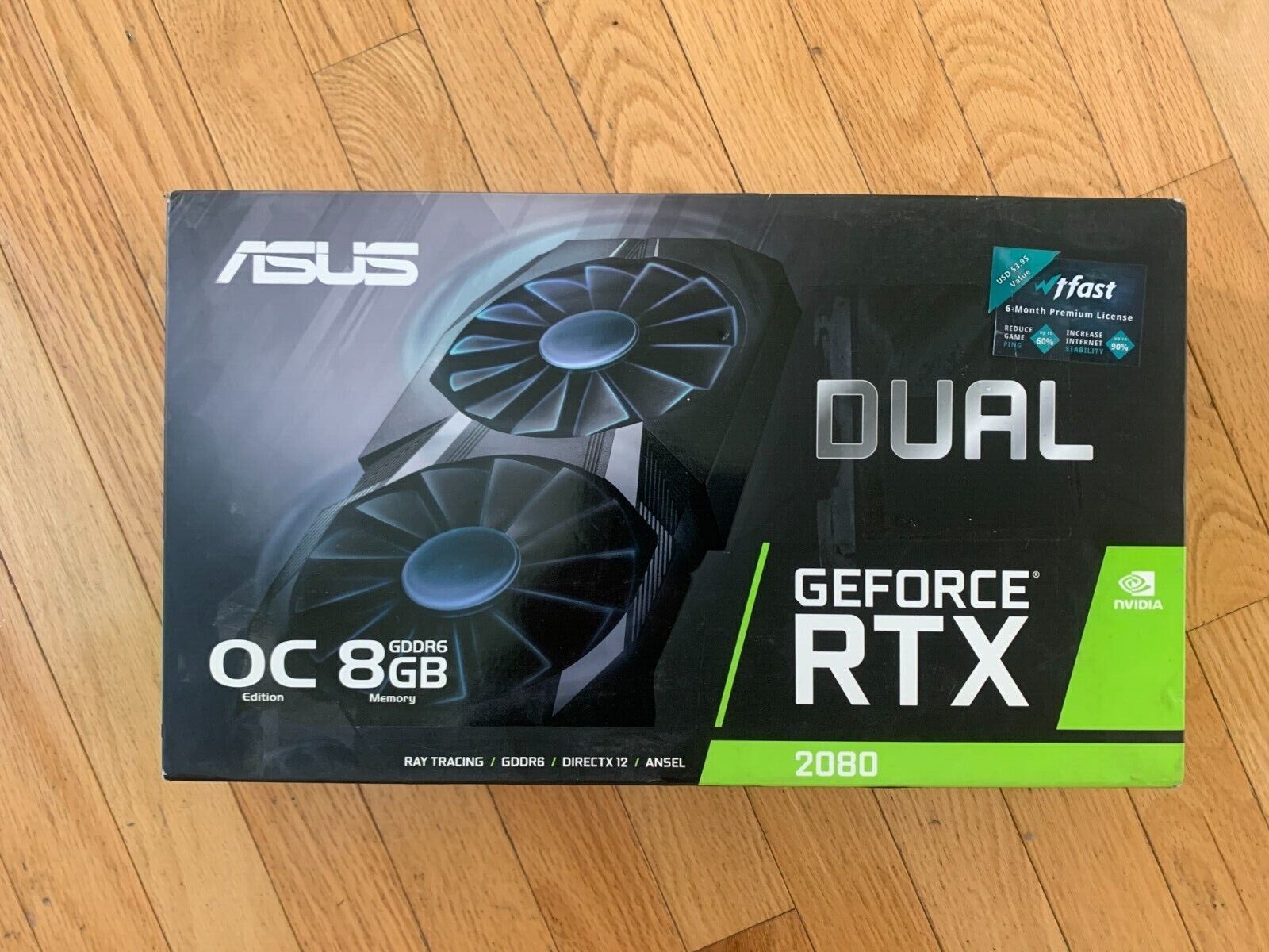 Editor Ord Tilskynde ASUS DUAL-RTX2080-O8G Dual GeForce RTX 2080 OC 8GB Graphics Card for sale  online | eBay